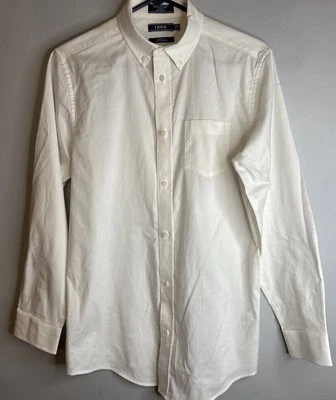 Camisa de vestir blanca con botones de manga larga Izod para niños talla XL 18-20 Foto 1 de 4