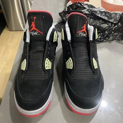 Size 8.5 - Jordan 4 Retro bred release 2012 - Image 1 of 4