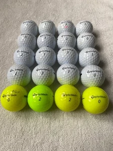Taylormade Distance+ Golf Balls Mixed Grades 20 Pack UK Seller - Picture 1 of 16