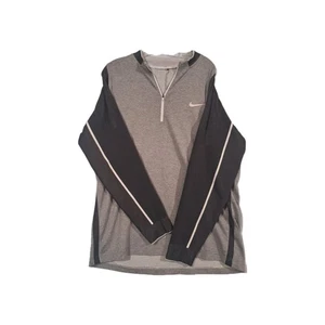 Nike Golf Dri-Fit Long Sleeve 1/4 Zip Pullover Jacket Gray Men's Size XL - Picture 1 of 10
