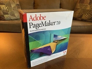 ADOBE PAGEMAKER 7.0 for Windows, FULL VERSION, Complete! - Afbeelding 1 van 6