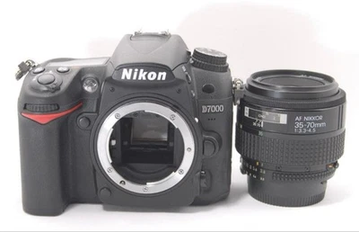 Nikon D7000 DSLR Camera with Lens Cover & Battery 16.2MP HD 100% Viewfinder - Image 1 of 4
