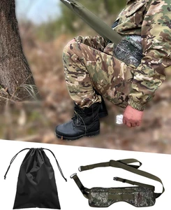 Krapp Gurt mit Aufbewahrungstasche, Mistgurt für Kacken im Wald tragbar draußen... - Bild 1 von 6