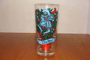 12TH DAY OF CHRISTMAS - VINTAGE GLASS - PEPSI - NICE - Picture 1 of 1