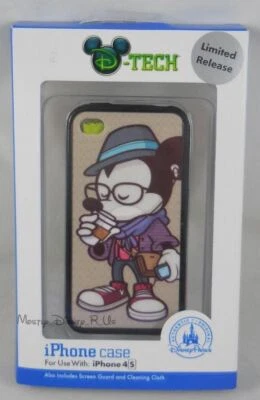 Disney Parks D-Tech Hipster Mickey Mouse iPhone 4/4S Case By Jerrod Maruyama LE - Image 1 of 3