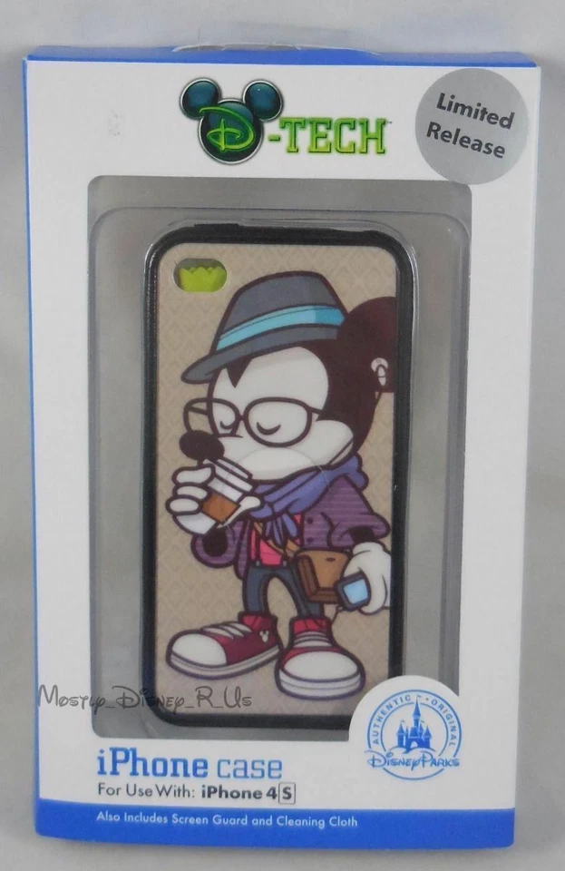 Funda Disney Parks D-Tech Hipster Mickey Mouse iPhone 4/4S de Jerrod Maruyama LE Foto 1 de 3