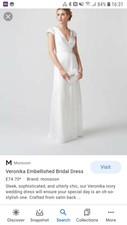 monsoon margaret wedding dress