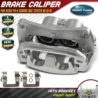 Pinza de freno delantera derecha con soporte para Subaru BRZ Toyota 86 Scion FR-S Foto 1 de 4
