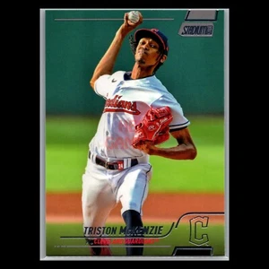 Triston McKenzie 2022 Topps Stadium Club Cleveland Guardians #193 Baseball Card - Picture 1 of 2