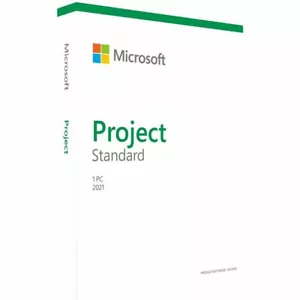 Microsoft Project 2021 Standard Box Pack 1 PC Medialess 07605916 - Picture 1 of 1