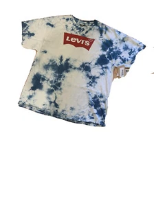 Levi’s cloud wash tie dye men graphic shirt short sleeve - Picture 1 of 12