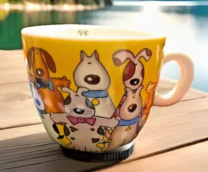 Bunch of Cute Dogs Ceramic Mug Cup Gallery by inhesion. - Picture 1 of 9