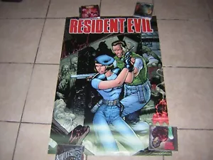 RESIDENT EVIL 1998 POSTER LICENSED CAPCOM VINTAGE VIDEO GAME - Picture 1 of 6
