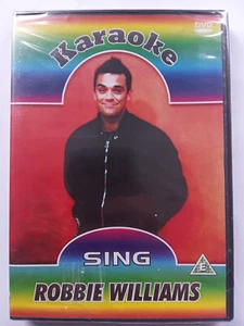 Karaoke Sing Robbie Williams New + Sealed DVD ( Take That Interest ) - Picture 1 of 1