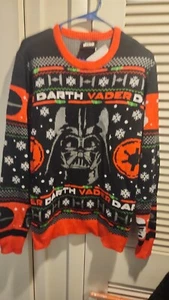 NEW Star Wars Darth Vader Ugly Christmas Sweater Men's Size XL 2XL Holiday Knit - Picture 1 of 7