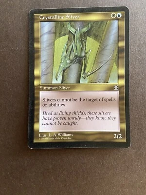 Crystalline Sliver [Stronghold] MTG - Near Mint Never Played - Image 1 of 2
