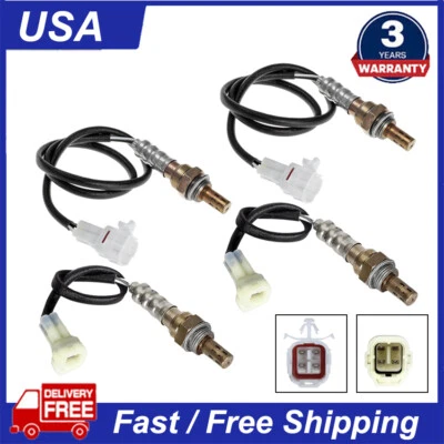 Sensor de oxígeno arriba+abajo para Suzuki 2001 Grand Vitara 2002-2006 XL-7 2,7 L V6 4 piezas Foto 1 de 4