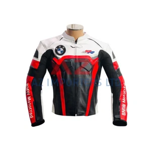 BMW S 1000 RR Motorrad Leder Rennsport MotoGP Jacke - Bild 1 von 4