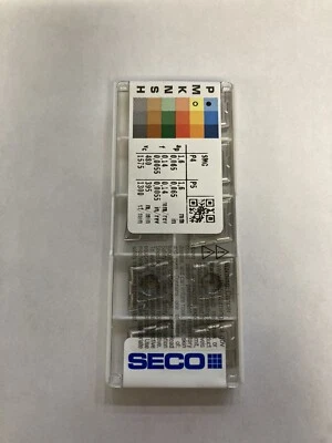 SECO CNMG120404-MF2  TP2501 CNMG431-MF2 CARBIDE INSERTS 10 New In Box EDP 15051 - Image 1 of 2