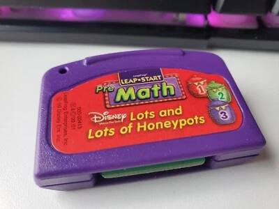 Leapfrog Disney Leappad Pre Math Lots and lots of Honeypots cartridge only - Image 1 of 2