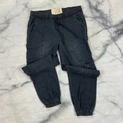 Pantalones Jogger Bella Dahl Talla XS Para Mujer Pull On Carga Cordón Bolsillos Utilitarios Foto 1 de 4