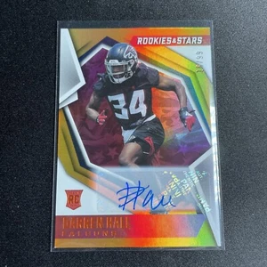 DARREN HALL 2021 PANINI ROOKIES & STARS ROOKIE AUTO /99 FALCONS RC - Picture 1 of 2
