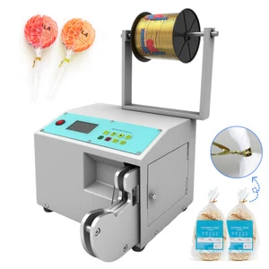 Automatische Metalldraht Twist Tie Maschine zum Verschließen von Geschenktüten - Picture 1 of 15