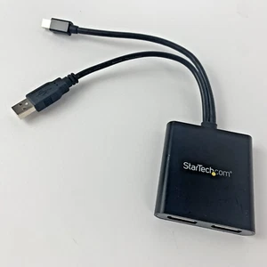 StarTech MSTDP122DP 2-Port Multi Monitor Adapter, DisplayPort 1.2 MST Hub, Dual - Bild 1 von 4