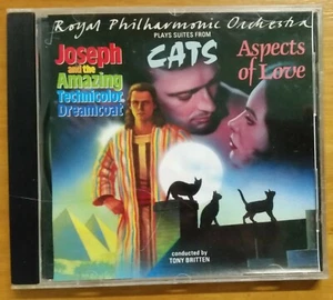 CD ... Royal Philharmonic Orchestra - suites from CATS, JOSEPH & ASPECTS OF LOVE - Picture 1 of 2