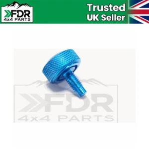 Td5 Top Hose Bleed Screw For Land Rover Defender / Discovery 2 Blue PYP10008BLUE - Picture 1 of 8
