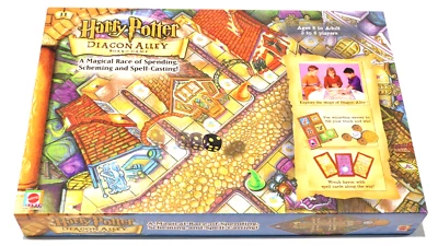 Juego de mesa Harry Potter Diagon Alley 2001 vintage - 100 % completo Foto 1 de 4