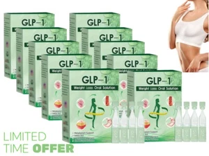 GPL-1 Gewichtsverlust Lösung zum Einnehmen - Natürliche Stoffwechselunterstützung Entgiftungshilfe 4 Stück/Box - Bild 1 von 13