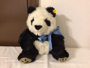 Steiff Soft Cuddly Friends Ming Panda Bear - Picture 1 of 16