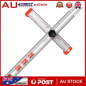 2in1 Drilling Positioning Ruler High Precision Angle Ruler Woodworking ToOD - Picture 1 of 16