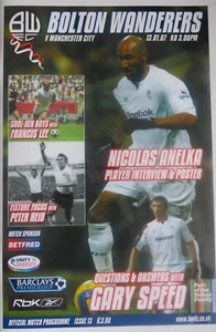 Bolton Wanderers v Manchester City 2006-07 - Premiership - 13th January 2007 - Picture 1 of 1