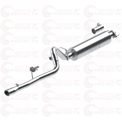 Escape MBRP 2,5"" Cat-Back AL salida única con punta SS para Jeep Cherokee 1987-2001 Foto 1 de 4