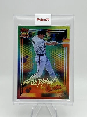 Карта Topps Project 70 175 - 1991 Cal Ripken Jr. от RISK FOIL 33/70 - Изображение 1 из 3