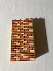 Lego Duplo Motif Stone Yellow 2x4 Printed On Stone Wall 6 Lot Replacements L-8