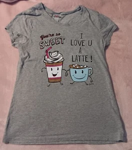 $$ drop $$ JUSTICE girls shirt. Size 12 - Picture 1 of 6