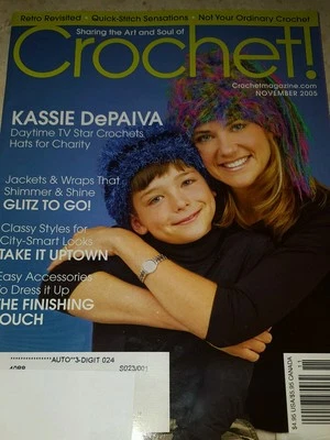 AQ7 CROCHET! MAGAZINE, NOVEMBER 2005 - Image 1 of 4