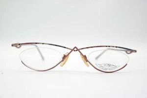 Vintage Yabi Spirit Jo Meurer 527 Multicolored Semi-Rimless Glasses Frame NOS - Picture 1 of 6