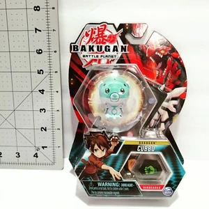 Bakugan Battle Planet Cubbo White Haos Bakucores & Character Card New and Sealed - Picture 1 of 3