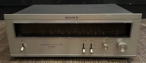 Sony ST-5150 AM/FM Stereo Solid State Tuner Silver Superheterodyne method 1973 - Picture 1 of 6
