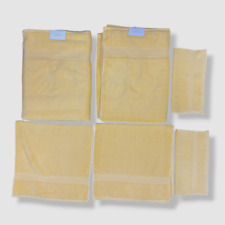 $78 Cassadecor Yellow Signature Bath Towel Set Solid 6 Pc. Bath Towel Set