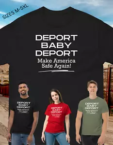 Border Czar Mass Deportation Illegal Immigration Tee Please See Description - Picture 1 of 16