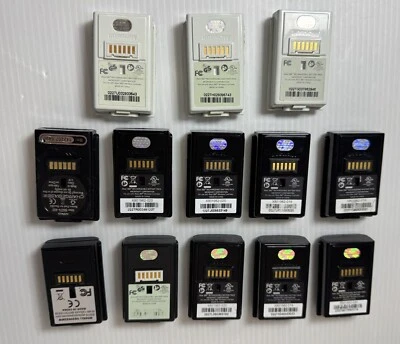 批量 13 件 未测试 微软 Xbox 360 黑色 白色 可充电电池组 — 第 1/4 张图片