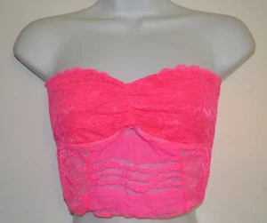 Intimately Free People, Bralette, Mediano, Encaje, Rosa Caliente - Imagen 1 de 7