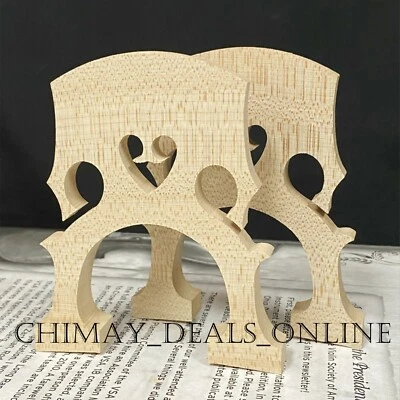 NUEVO PUENTE PARA VIOLONCHELO TAMAÑO 4/4 (90 MM), ESTILO FRANCÉS, ARCE ENVEJECIDO FINO, VENDEDOR DE EE. UU. Foto 1 de 4