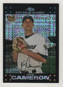 Topps Chrome Xfractor #295 2007 Kevin Cameron San Diego Padres RC BV $4 - Imagen 1 de 1