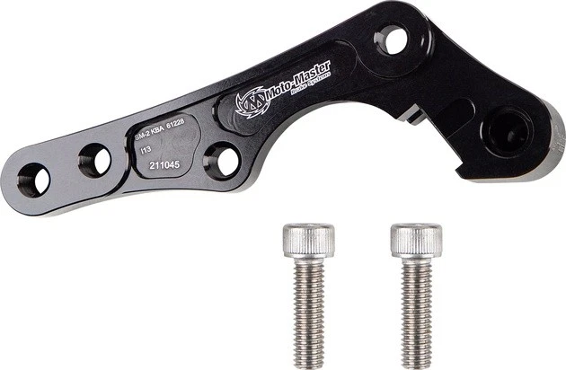 Moto-Master 270mm Rotor Brake Caliper Adapter Front #211045-PU — 第 1/1 张图片